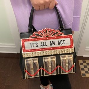 Kate Spade It’s All an Act 3-D movie Theater handbag